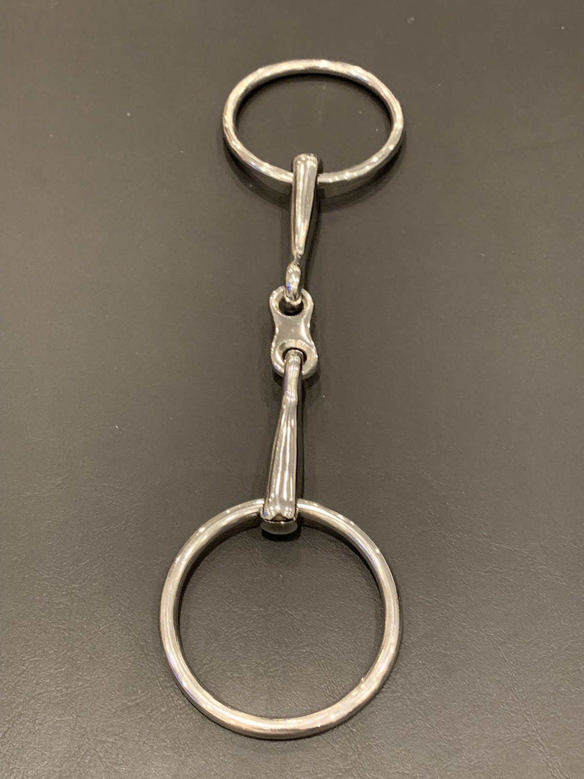 Loose Ring Snaffle Curved Mouth Bit