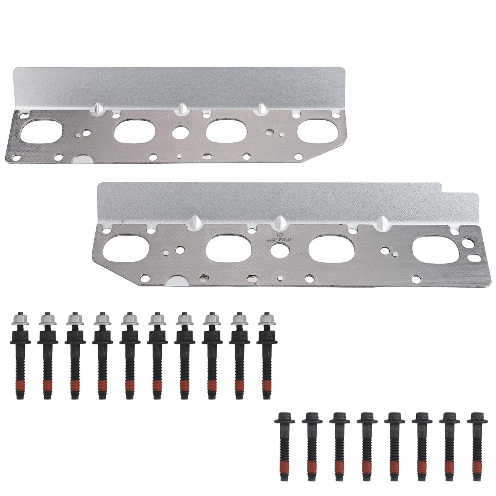 5.7 HEMI Exhaust Manifold Gasket with Bolt Studs and Nuts Set for 5... Fast Ship
