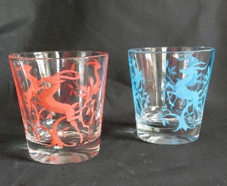Pair MCM Antelope Rocks Glasses