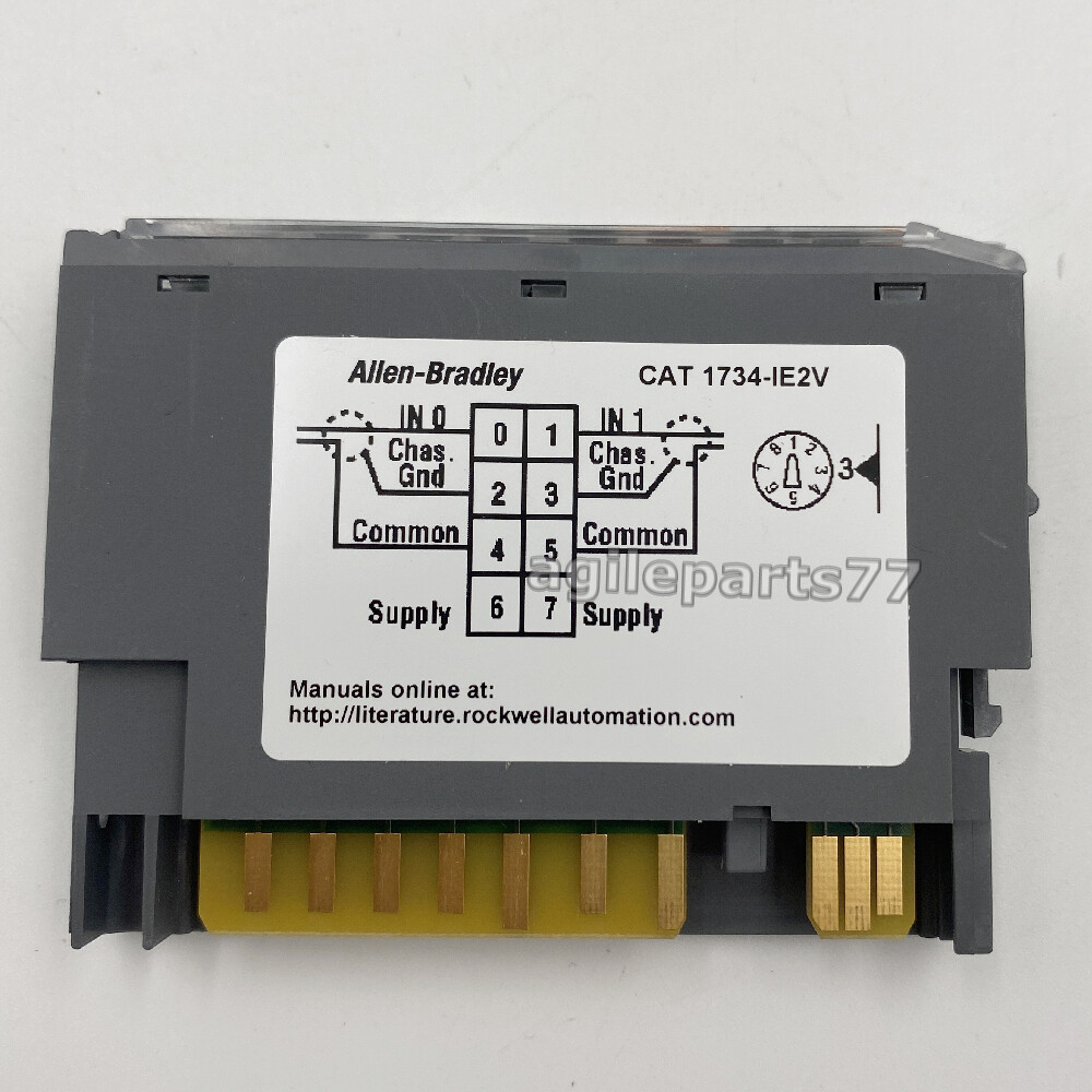 AB 1734-IE2V SER C 2 Point Analog Input Module 2023 New Factory Sealed 1734IE2V