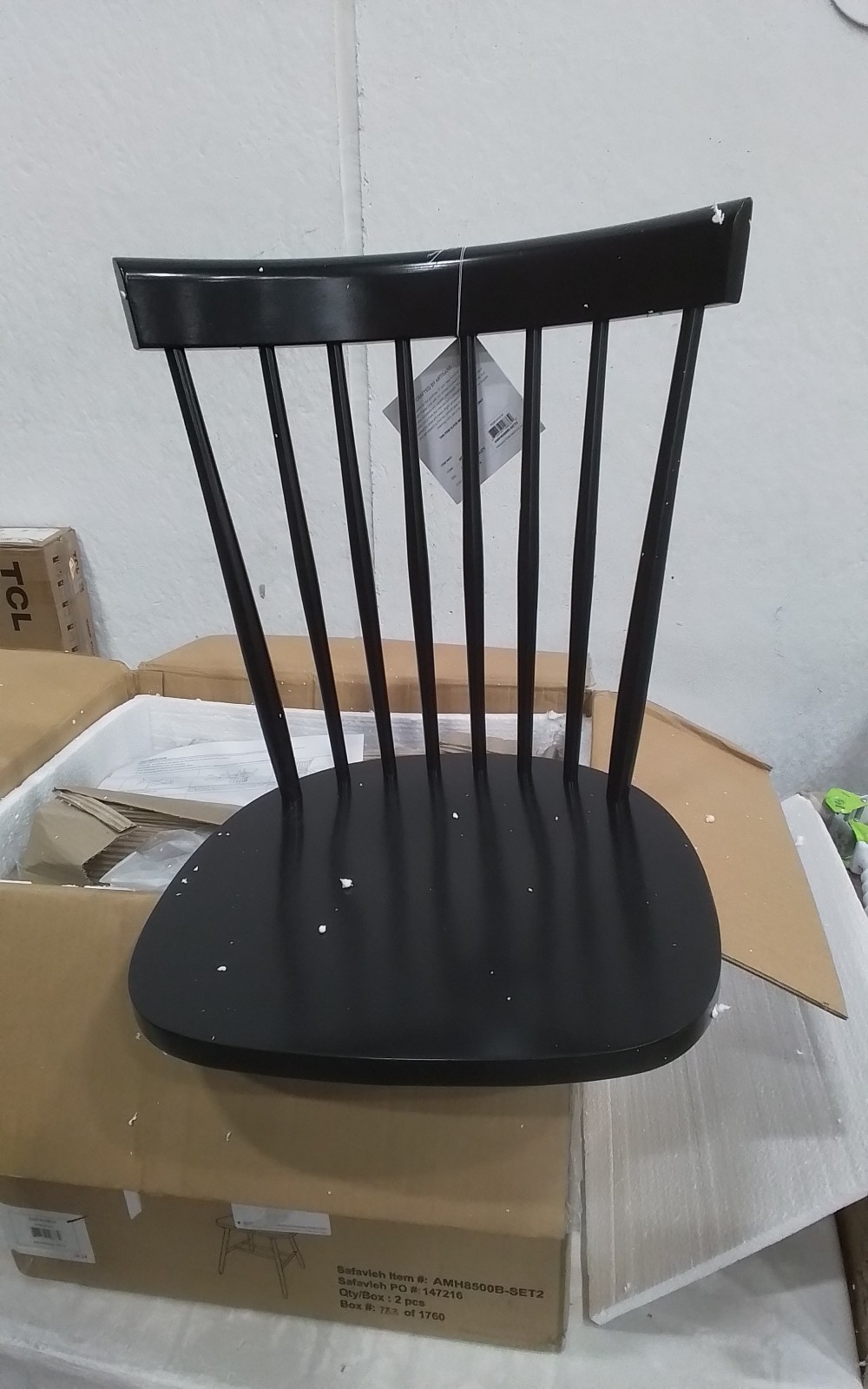 Safavieh PARKER SPINDEL SIDE CHAIR, Reduced Price 2172764656 AMH8500B-SET2