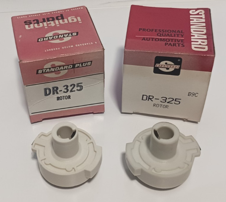 2X GENUINE STANDARD IGNITION DISTRIBUTOR ROTOR DR-325 *FREE SHIPPING*