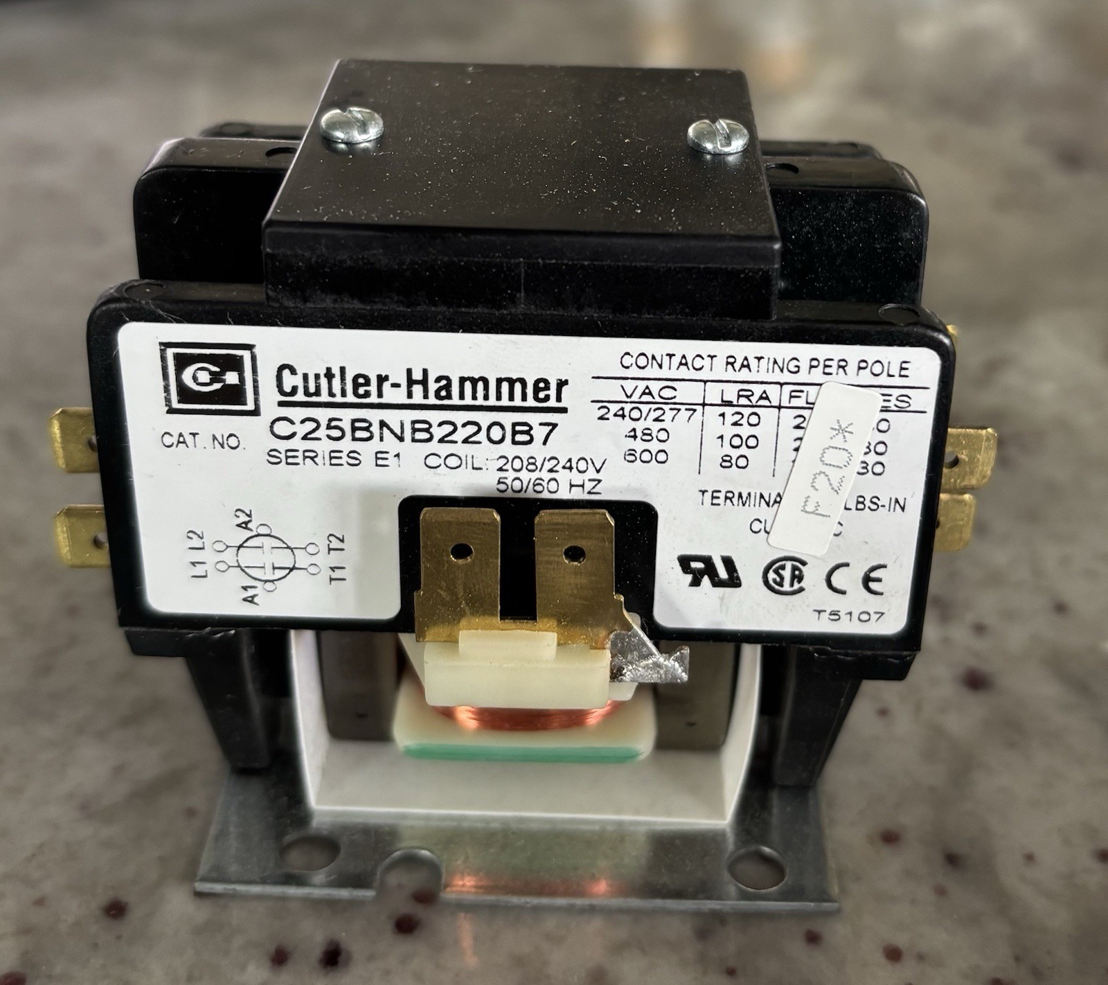 Electrofreeze HC150340 2Pole Compressor Contactor OEM Genuine Replacement Parts