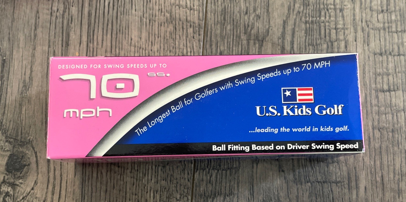 U.S. Kids Golf  SS 70MPH-P Pink --Collector’s Golf Ball --RARE--