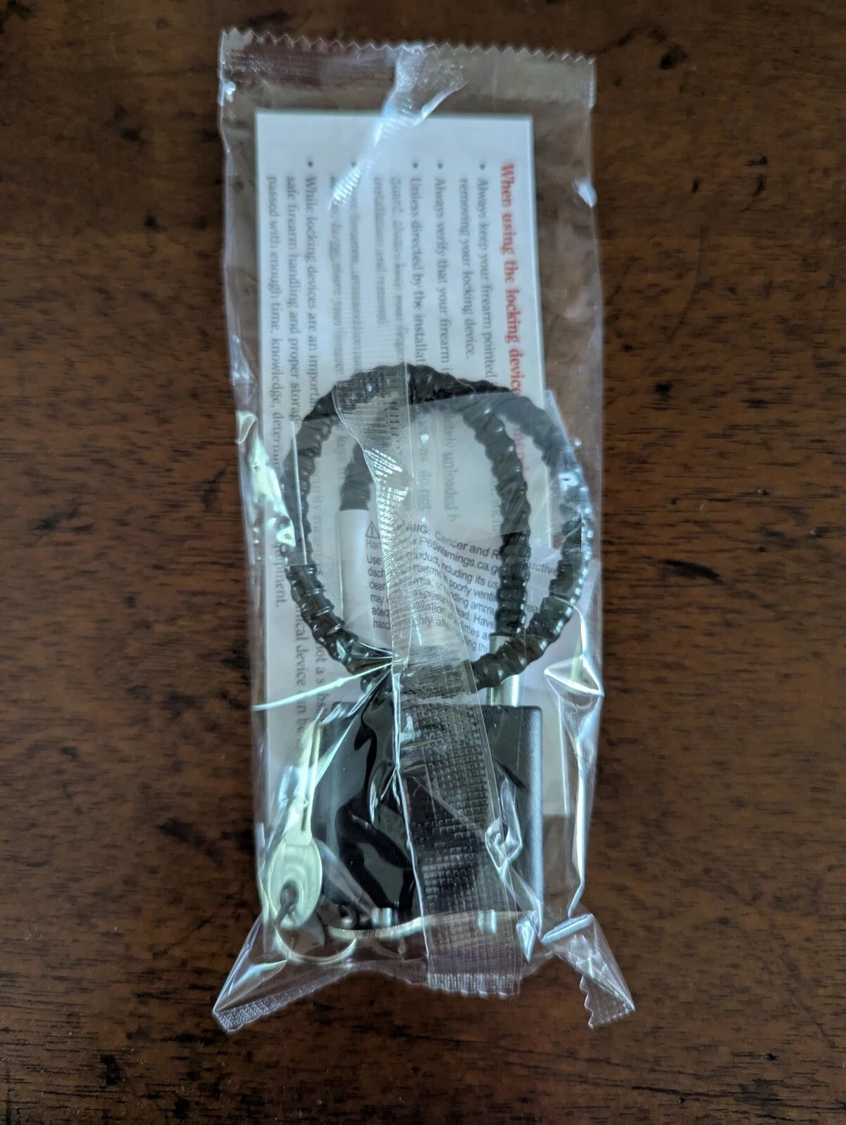 Ruger factory 10/22 cable lock - New in package.