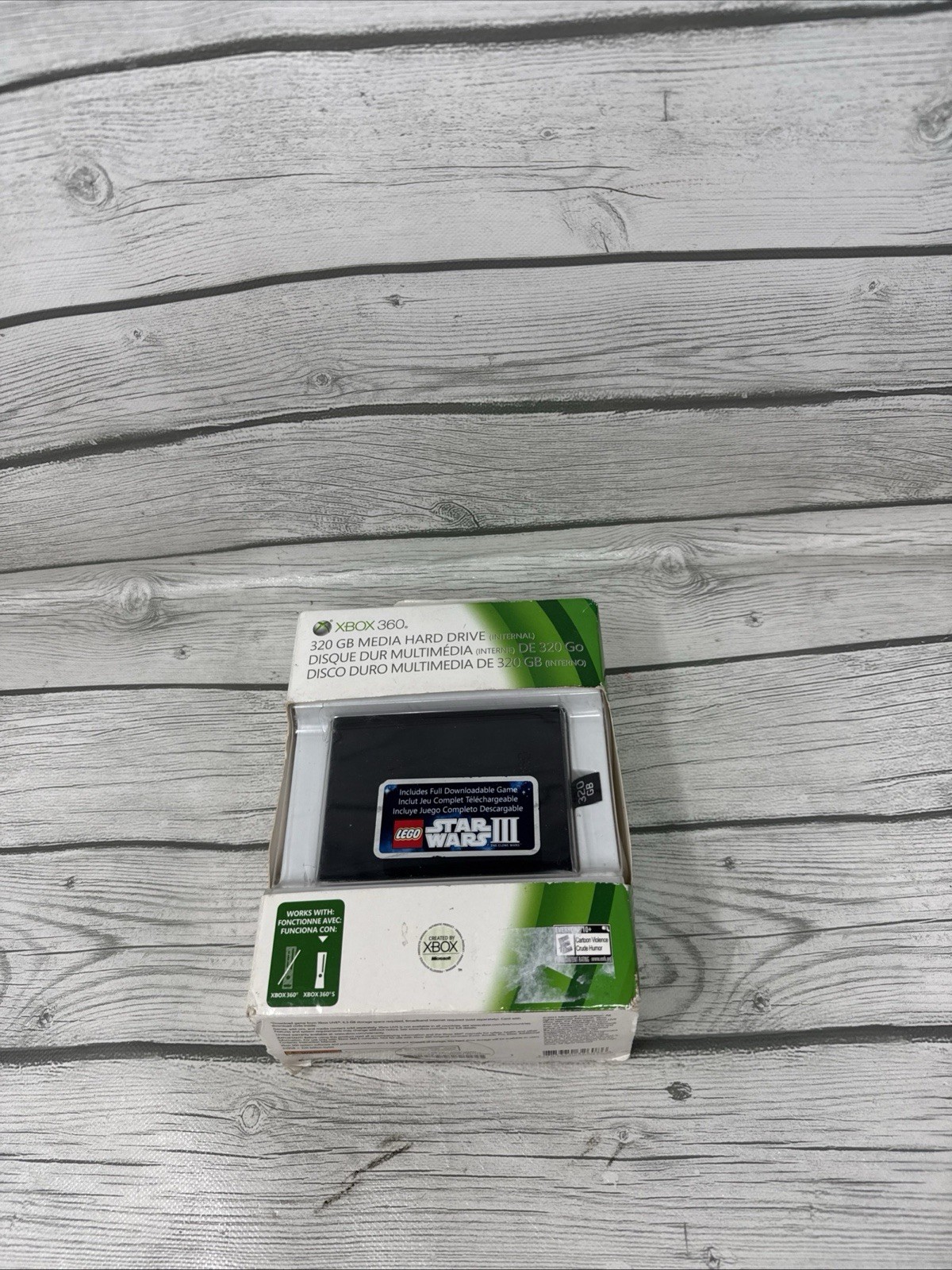 XBOX 360 S SLIM Lego Star Wars 320GB Hard Disk Drive