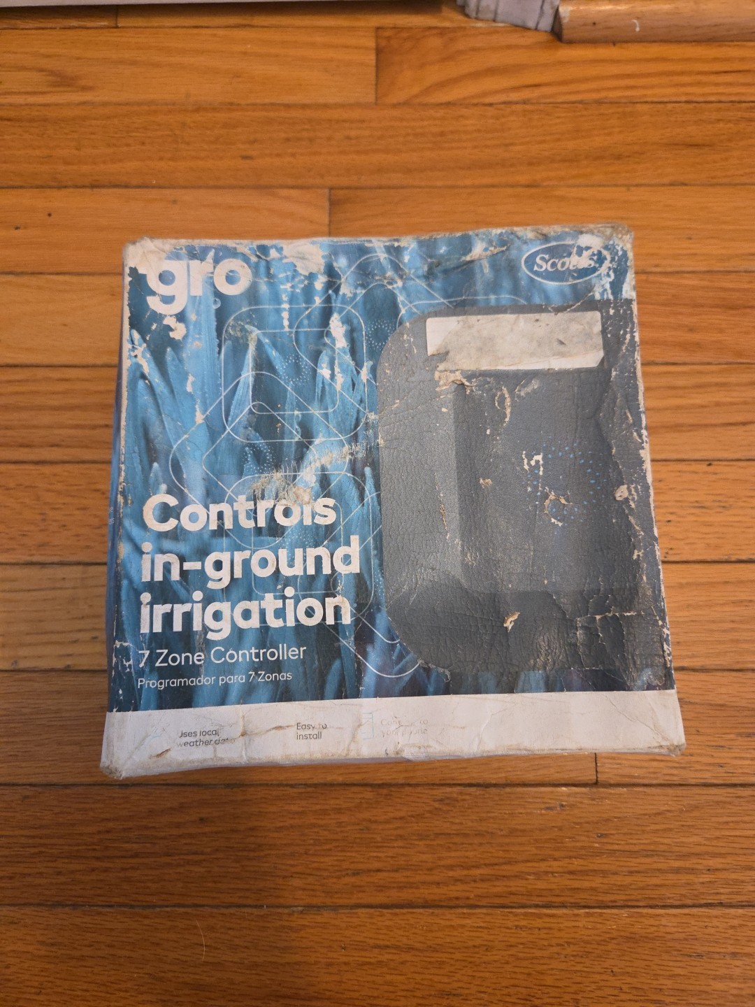 Scotts Gro smart timer 7 Zone Controller sprinklers Irrigation  open box 70001-1