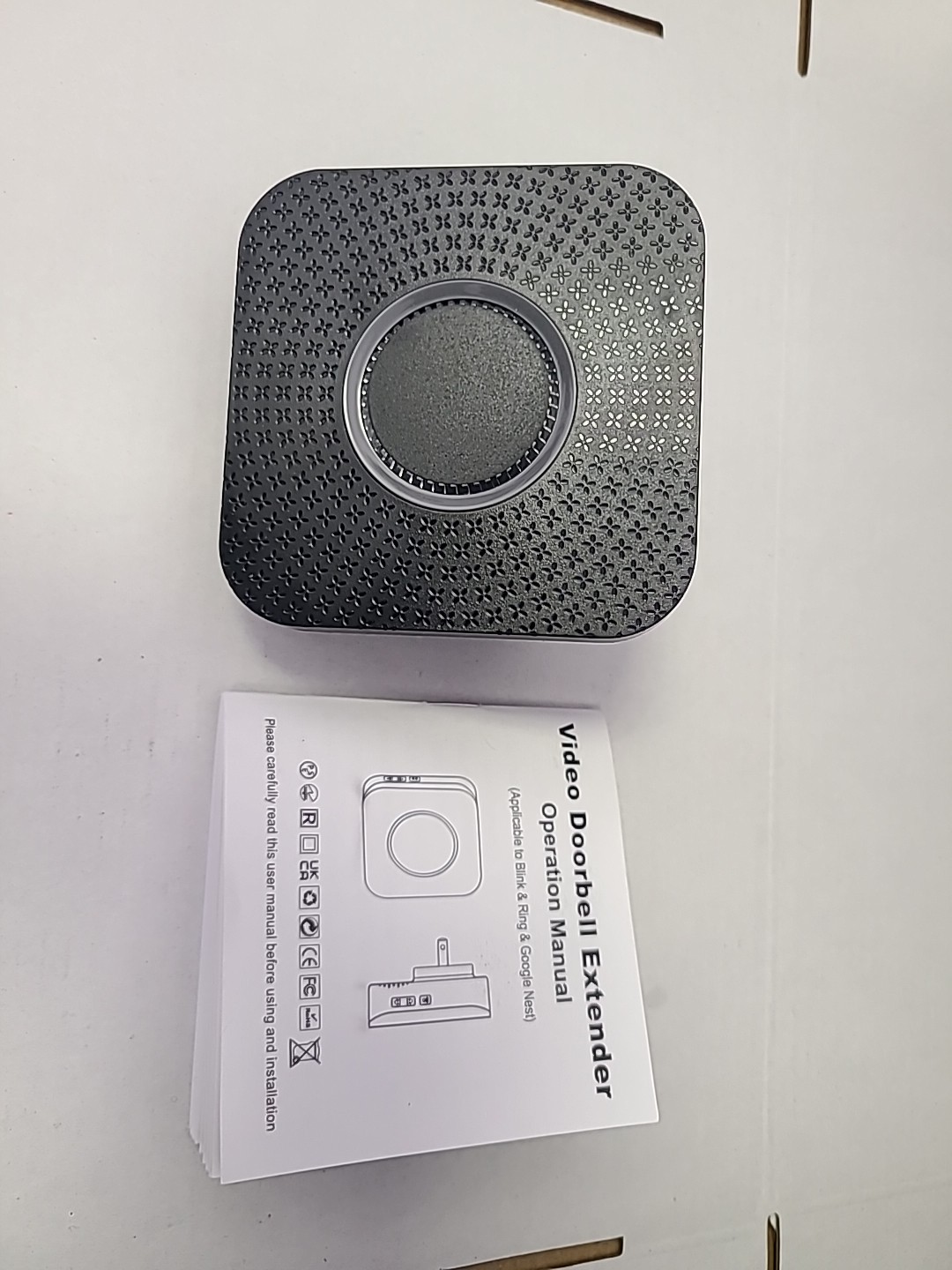 Smart Wireless Doorbell Chime, Compatible with Ring & Blink & Google Nest Vid...
