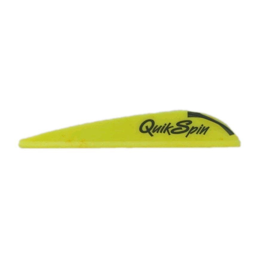 95 Count NAP Quik Spin 2.25" Premium Performance Arrow Vanes: Flo Yellow