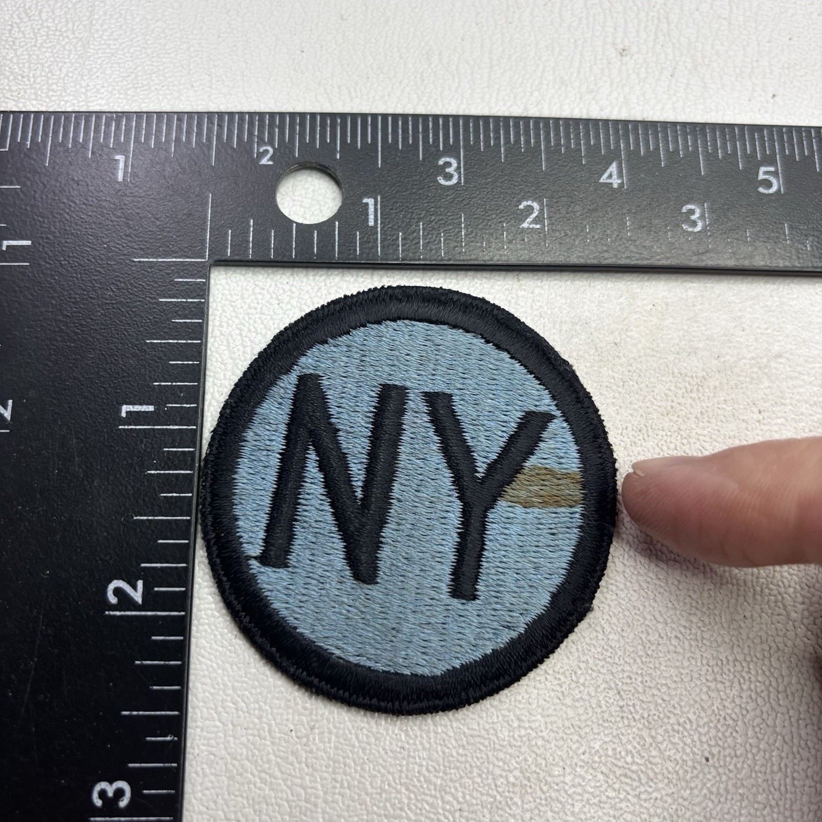 Vtg As-Is-Stained NEW YORK STATE GUARD Army Patch 60a2