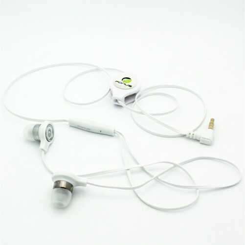For Kyocera DuraForce Ultra 5G - Retractable Earphones Headphones Hands-free