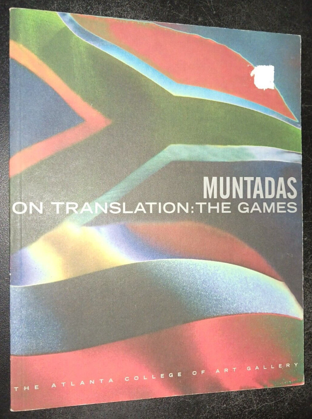 MUNTADAS: ON TRANSLATION: THE GAMES Scoates Morse art exhibition catalog Atlanta