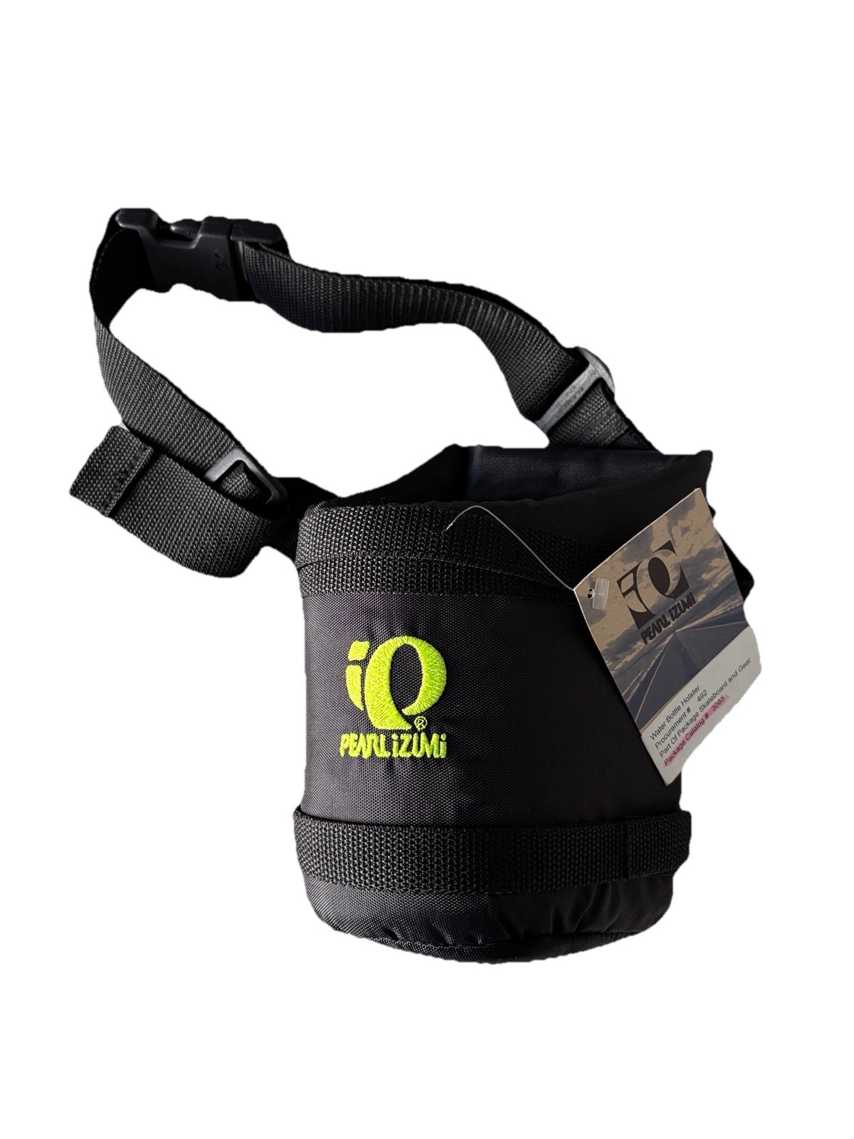 Pearl Izumi Padded Water Bottle Holder  Hiking Backpack Hip Belt Holster Black