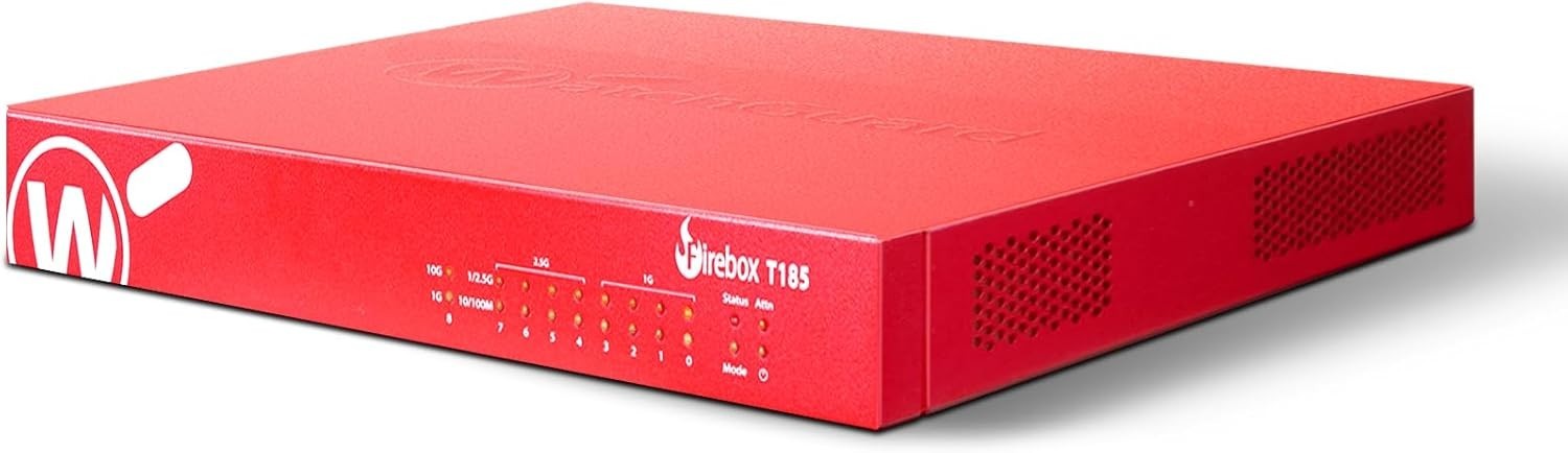 WatchGuard Firebox T185 with 5 year Basic Security Suite WGT185035