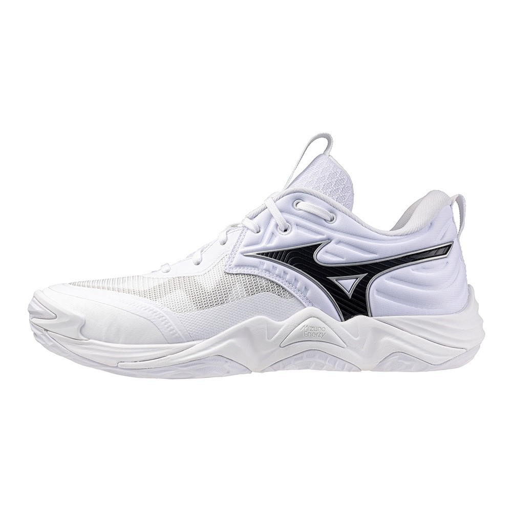 MIZUNO Wave Momentum Elite WIDE V1GA2513 51 White Black Width 3E Volleyball