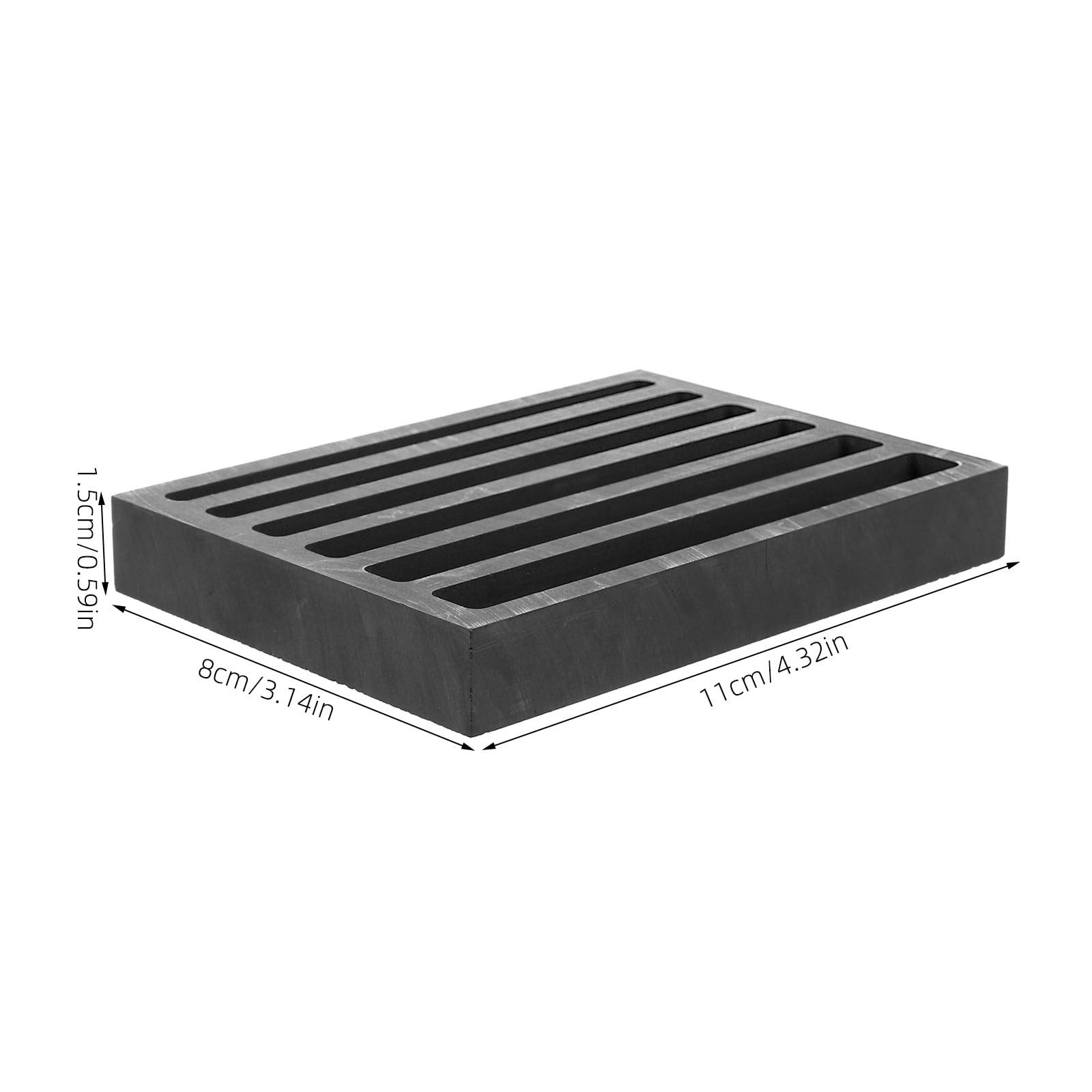 VILLCASE Graphite Ingot Mold, Strip Shape Gold Silver Casting Graph... Fast Ship