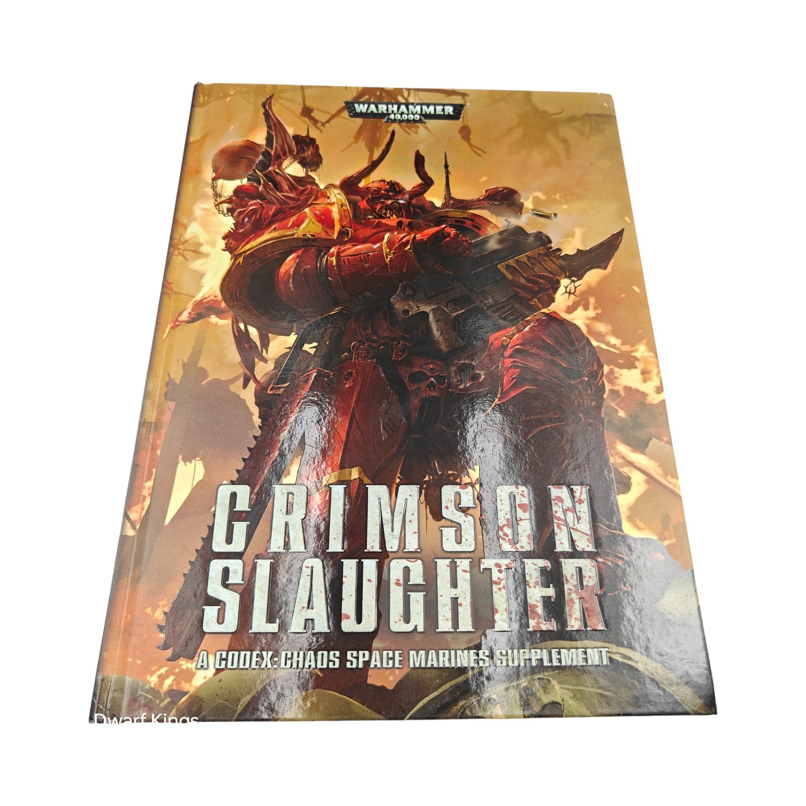 Crimson Slaughter Chaos Space Marines Codex Supplement Warhammer 40K 6th Ed 2014
