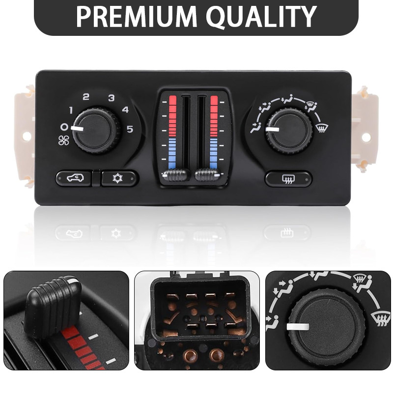 599-210XD Climate Module AC Control Panel for 02-09 Chevy GMC Cadillac Buick
