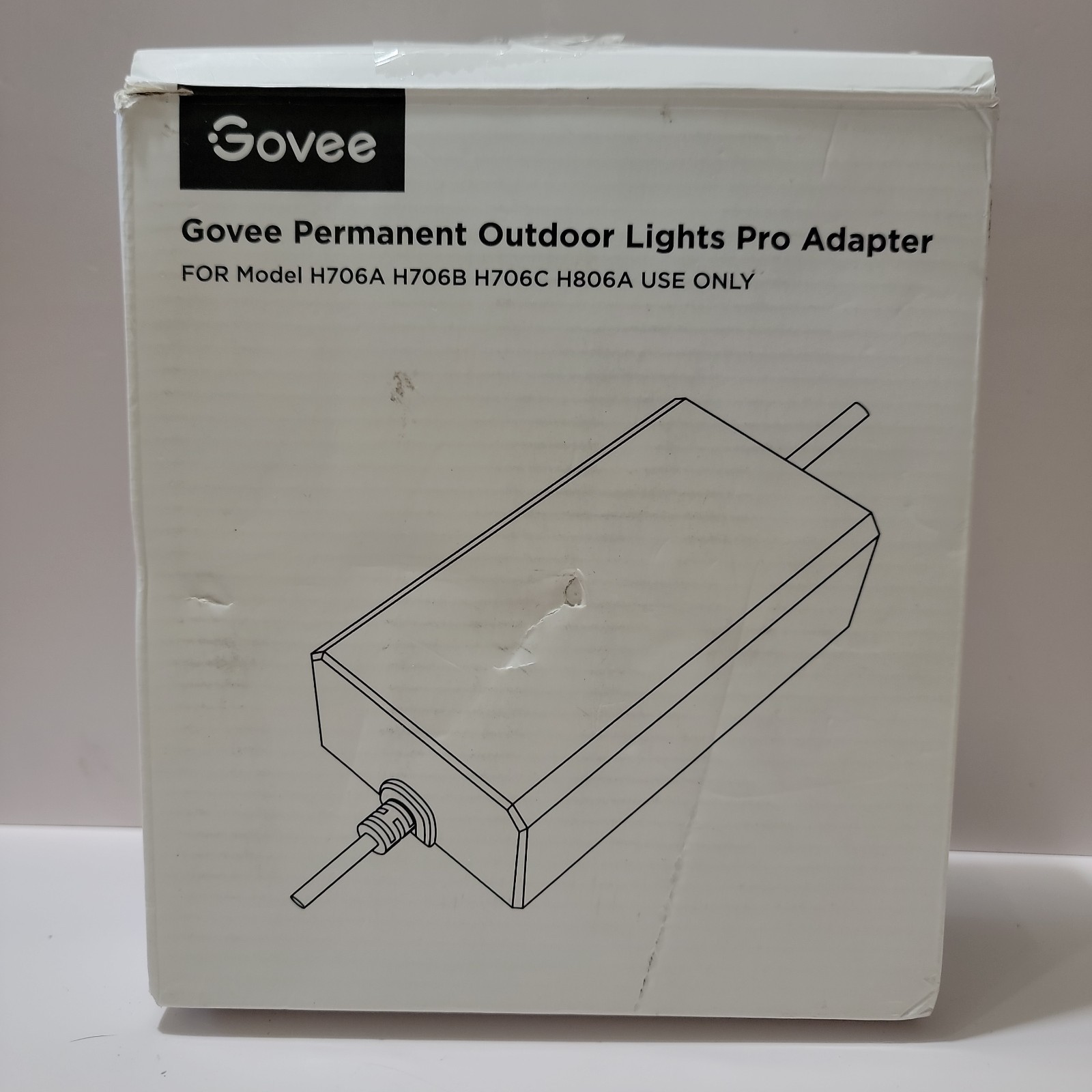 Govee Permanent Outdoor Lights Pro Adapter White H706A H706B H706C H806A IP67