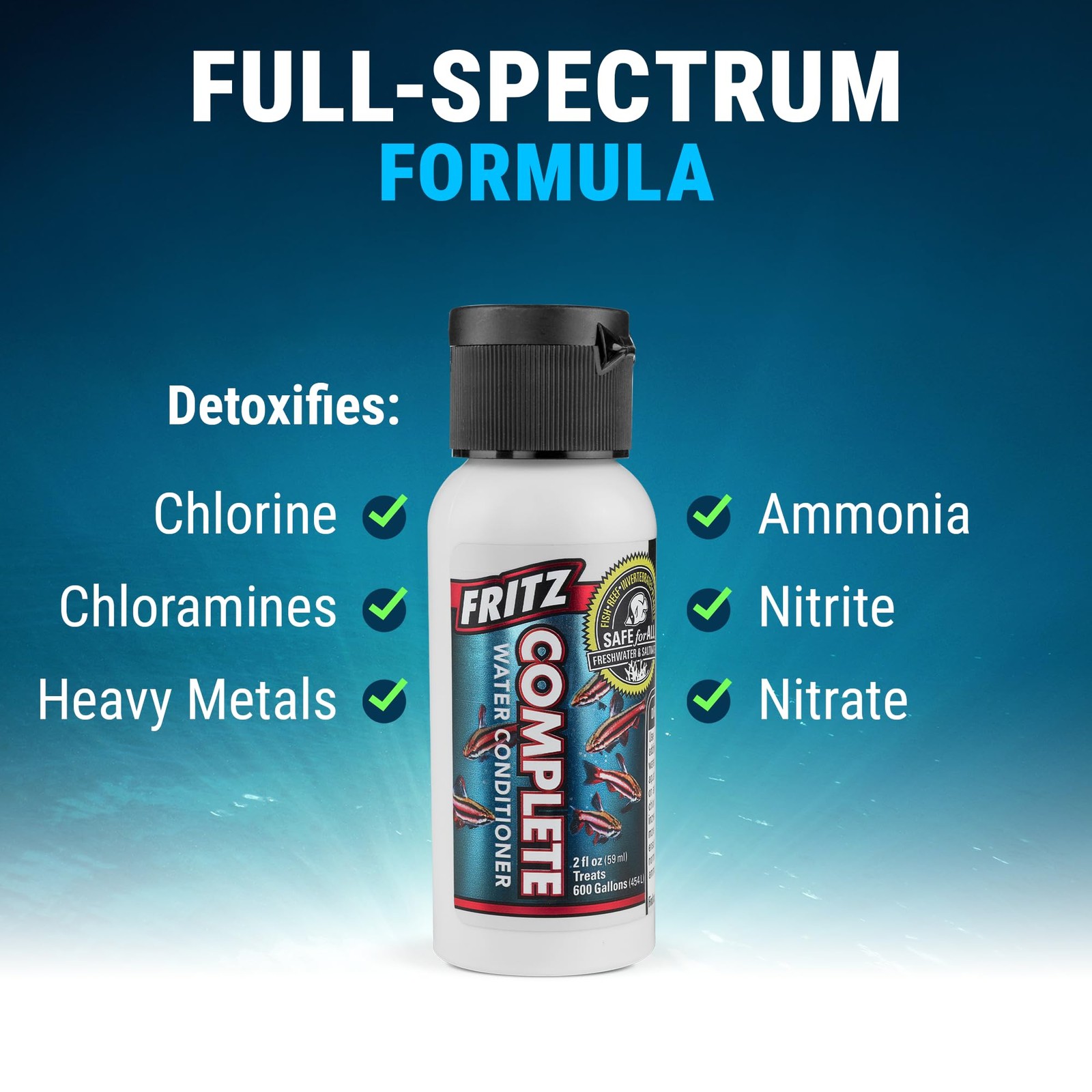 Fritz Complete – Concentrated Water Conditioner/Tap Dechlorinator,...