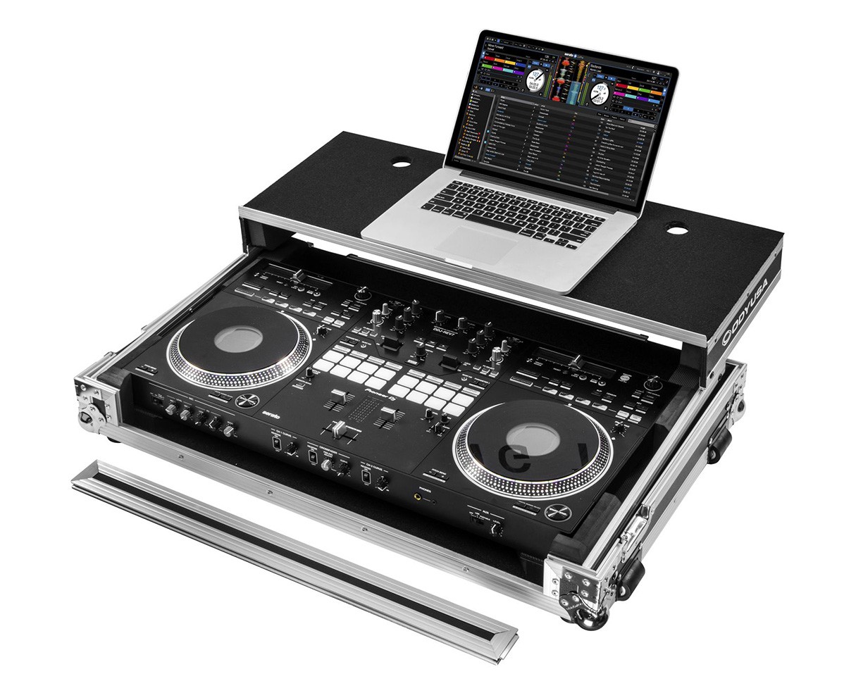 Odyssey FZGSDDJREV7W Pioneer DDJ-REV7 Glide Style Flight Case with Wheels