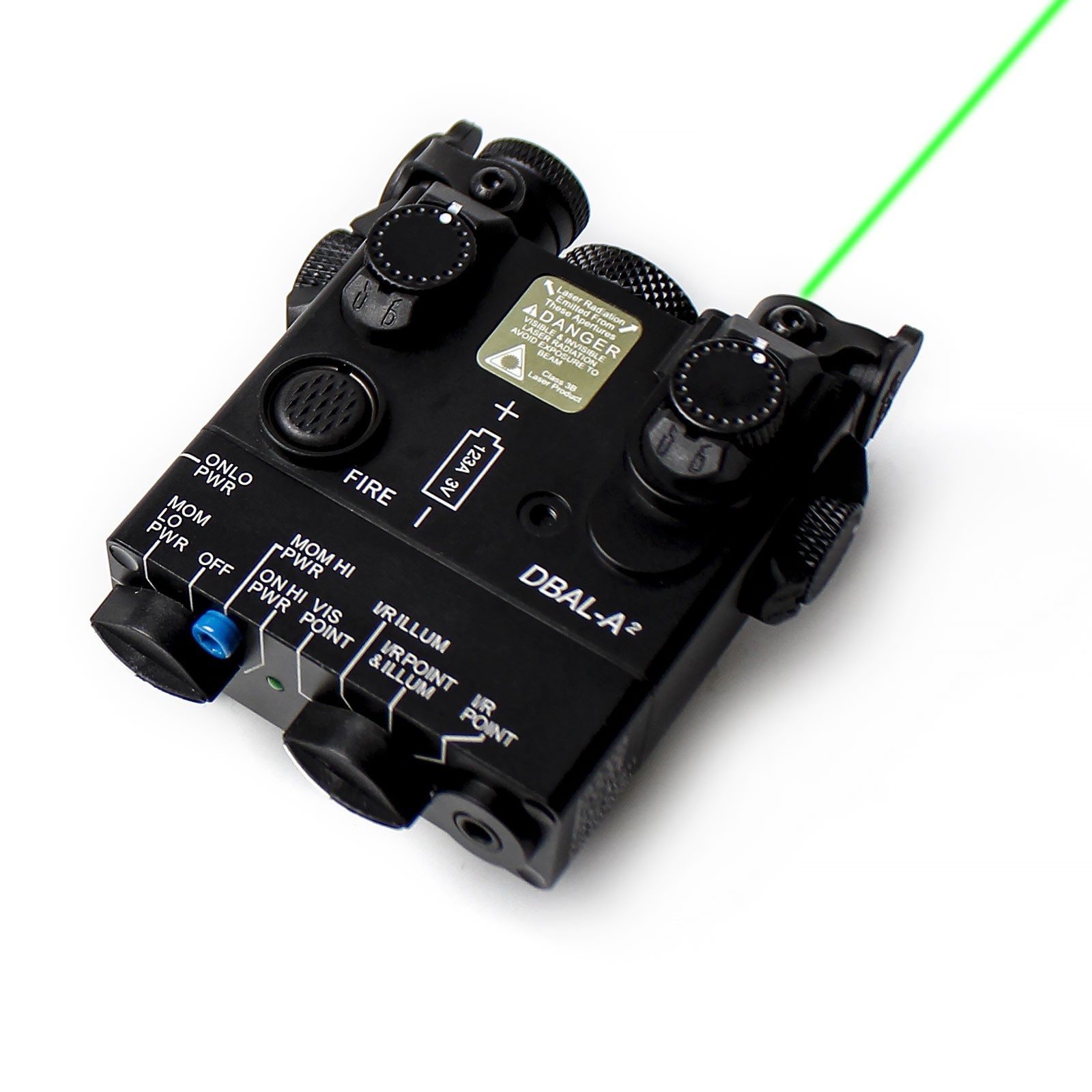 DBAL-A2 PEQ-15A Metal Laser Sight Red Green Laser With Hunting IR Infrared Laser