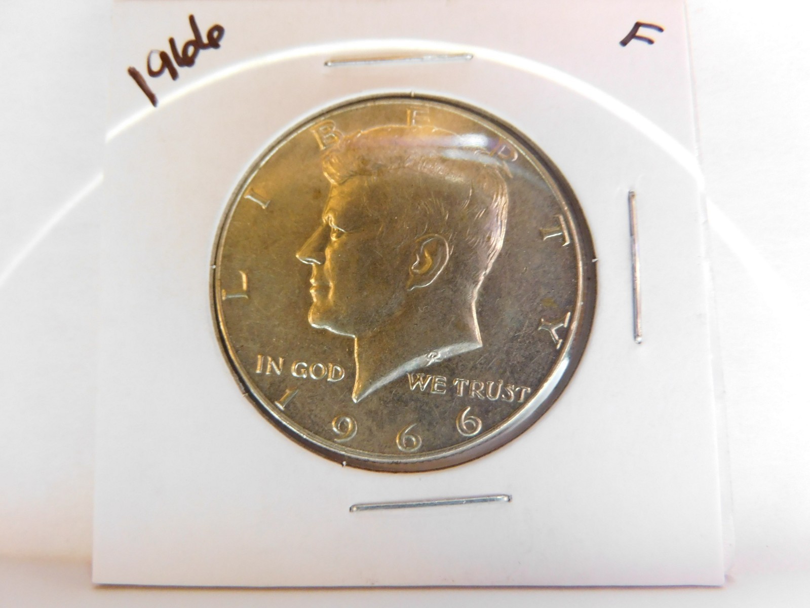 US 1966 KENNEDY SILVER HALF DOLLAR 40% Silver COIN