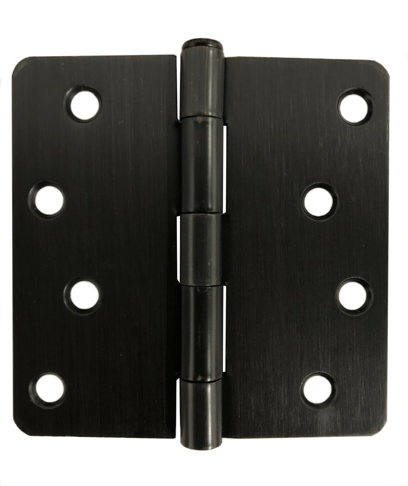 Dark Oil Rubbed Bronze Door Hinge 4" x 4" with 1/4" corner radius 4 inch
