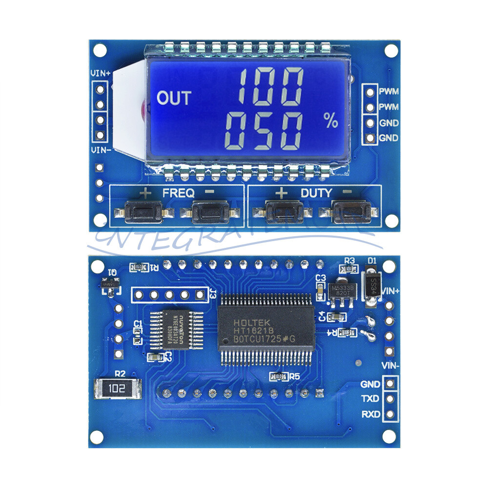 Signal Generator PWM Pulse Frequency Duty Cycle Square Wave Adjustable Module