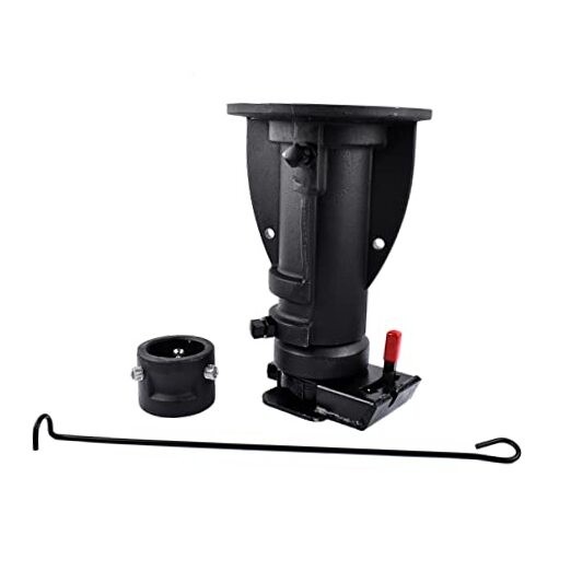 C5G1216 12"-16" Adjustable Height Cushioned 5th Wheel to Gooseneck Adapter,