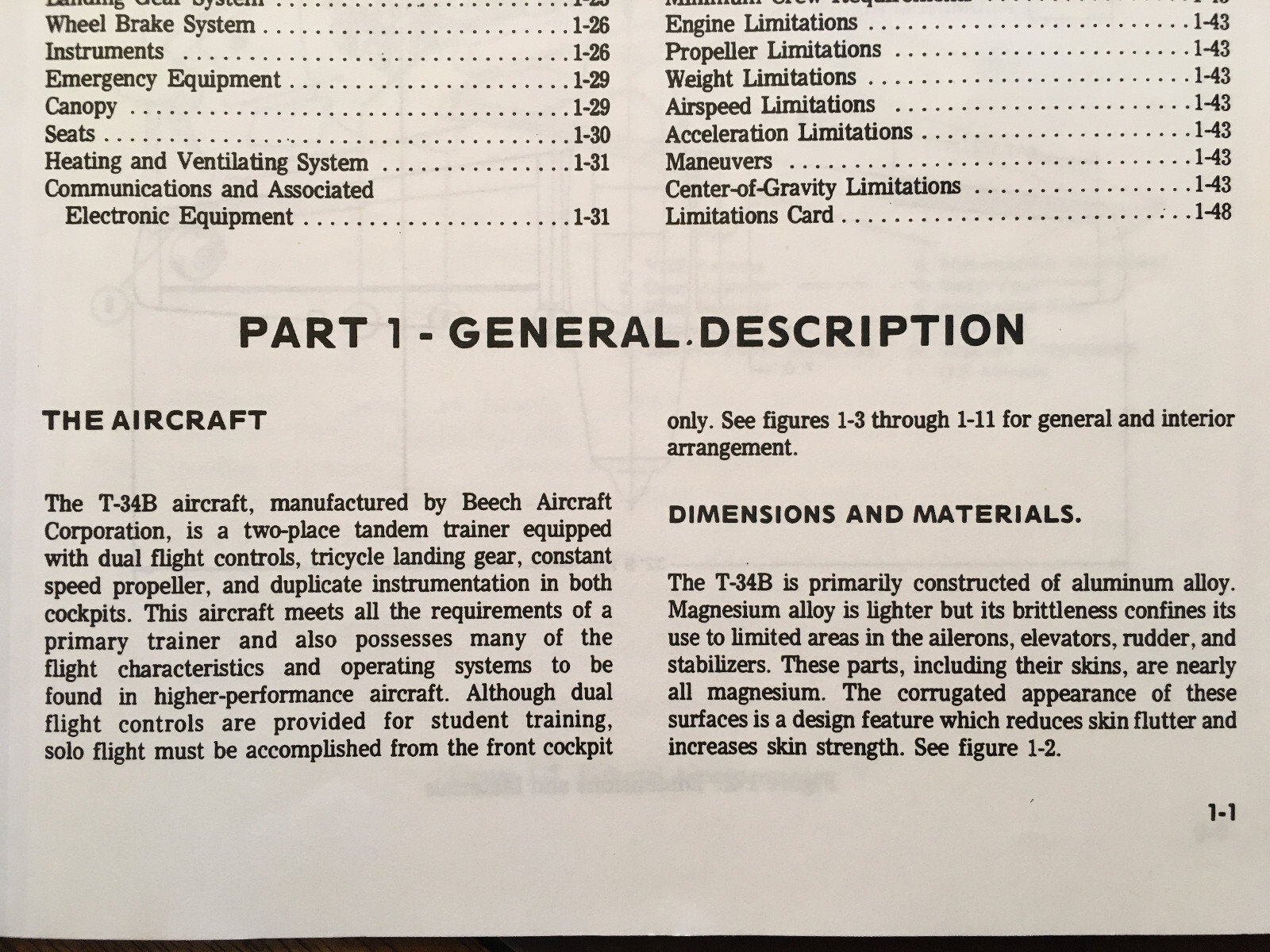 Beechcraft T-34B Mentor NATOPS Flight Manual