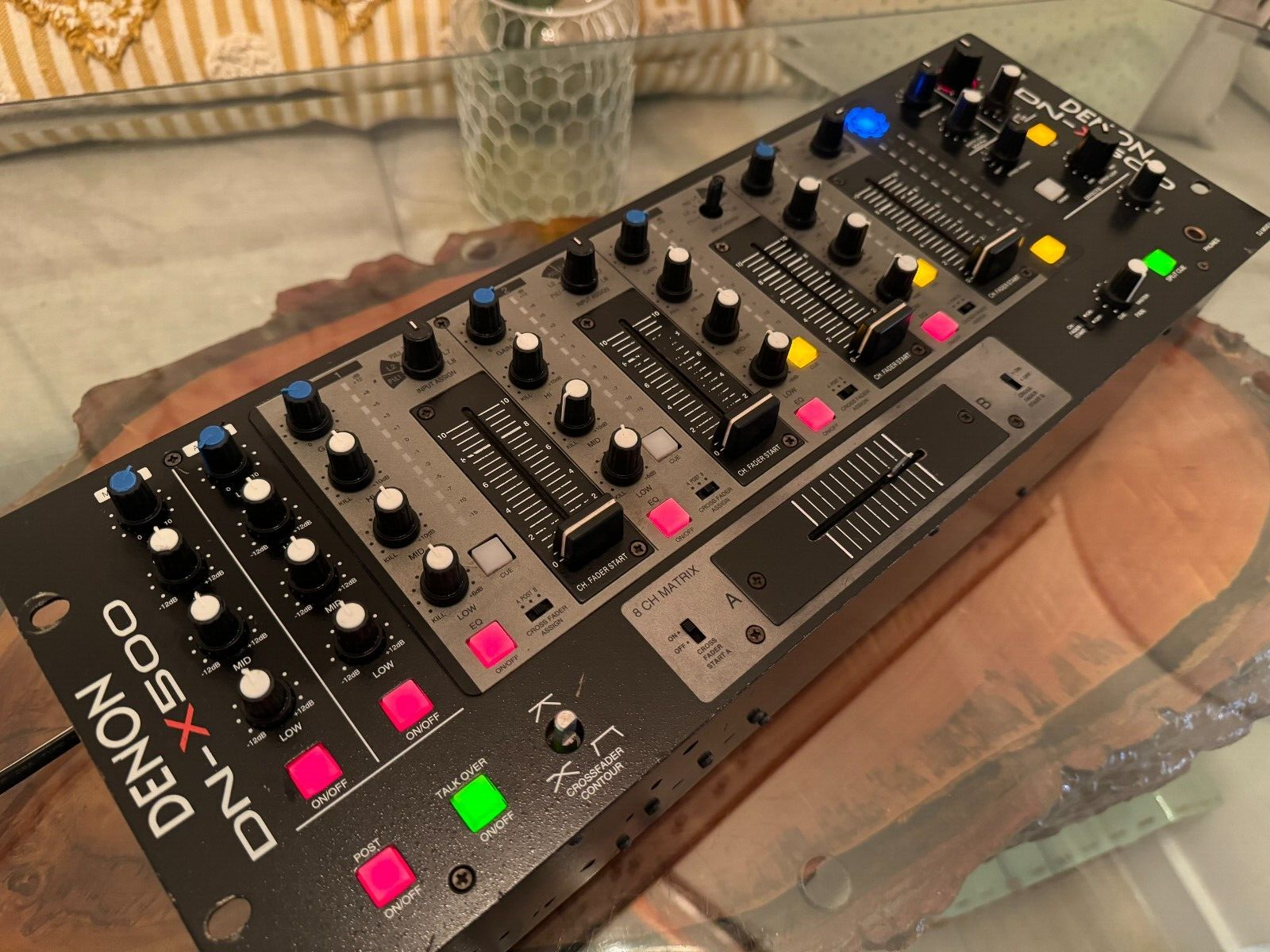Denon DN-X500 Professional DJ Mixer Untested
