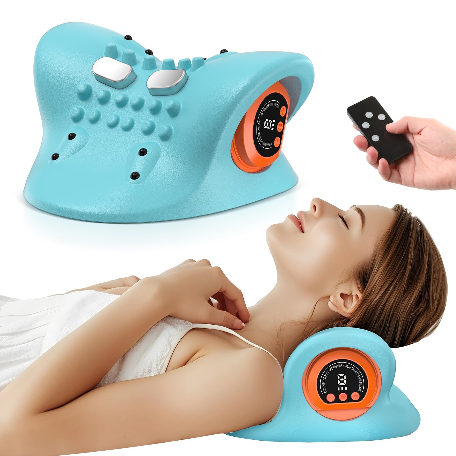 Neck Massager 2026 New Upgrade 3 in 1 Portable Massager with Heat and Comfort...
