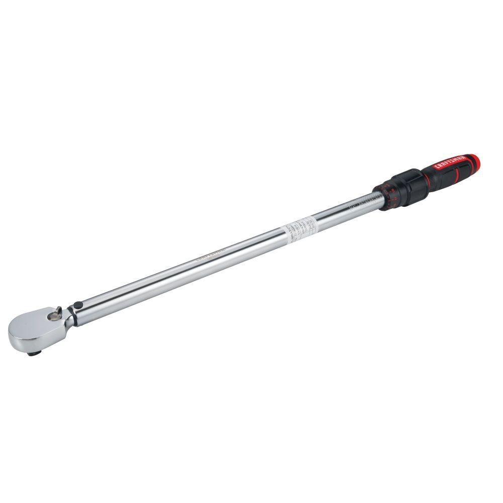 CRAFTSMAN 1/2 Inch Drive Micrometer Torque Wrench