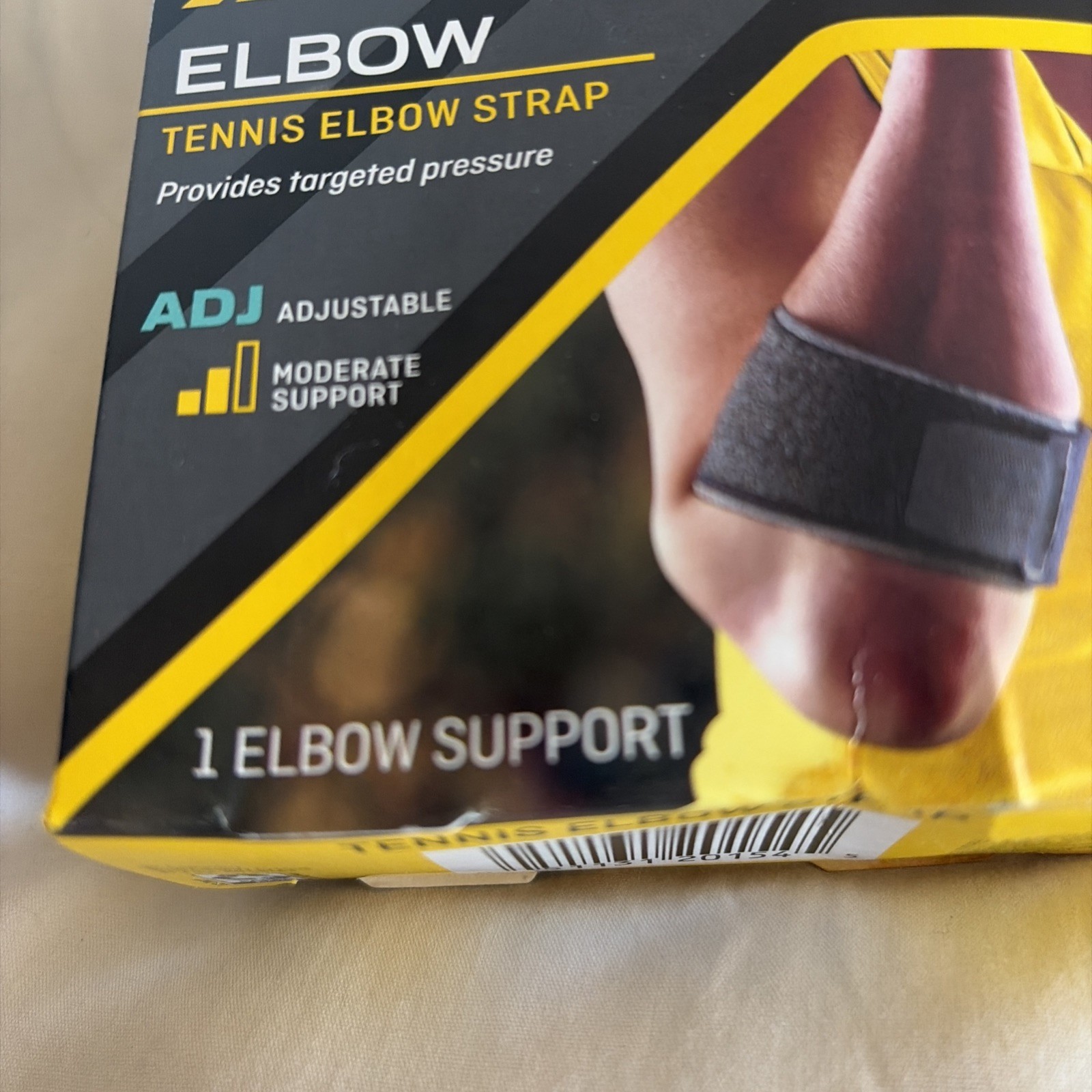 3M Futuro Tennis Elbow Strap Moderate Support Adjustable To Fit Black