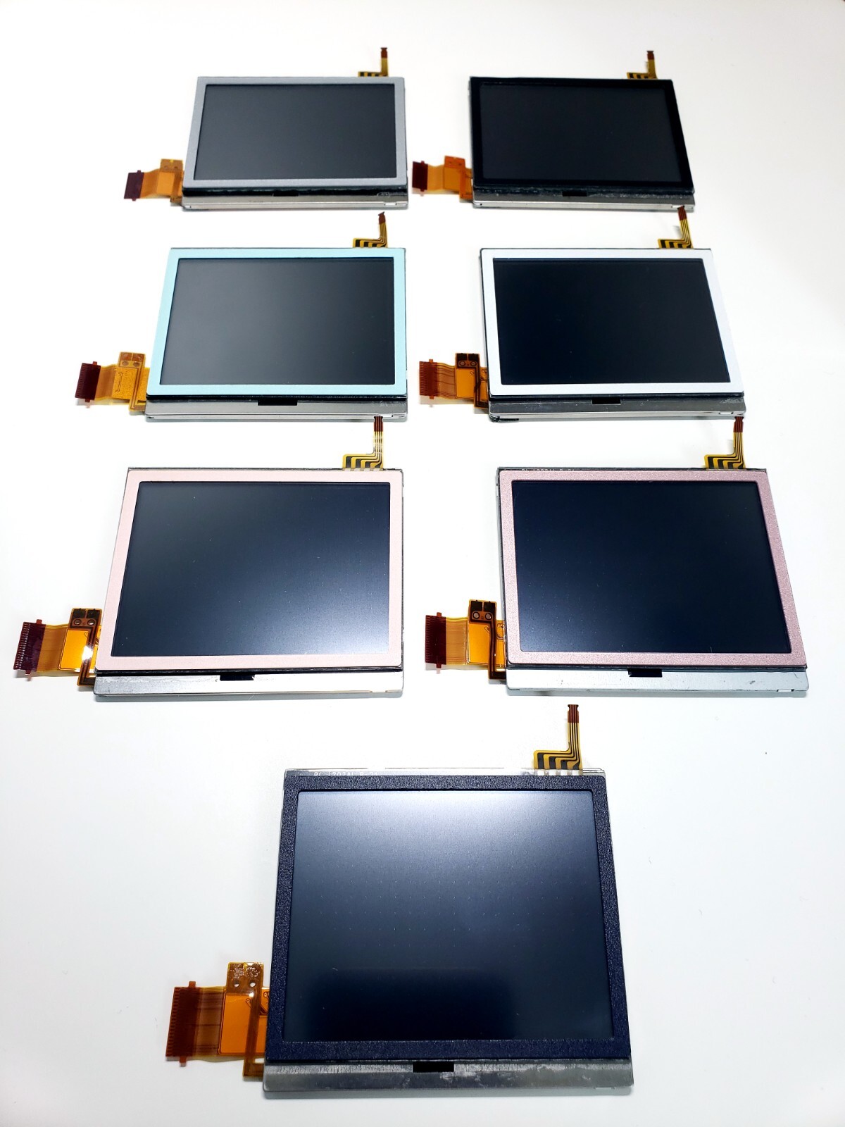 Nintendo DS Lite NDSL OEM Bottom LCD with Touch Digitizer Glass Applied USA