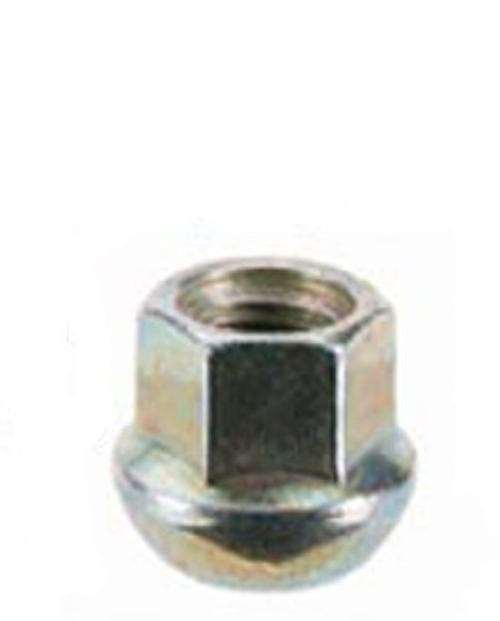 1307-14R Zinc M12x1.50 Radius Seat Open-End Lug Nut, 4 Pack