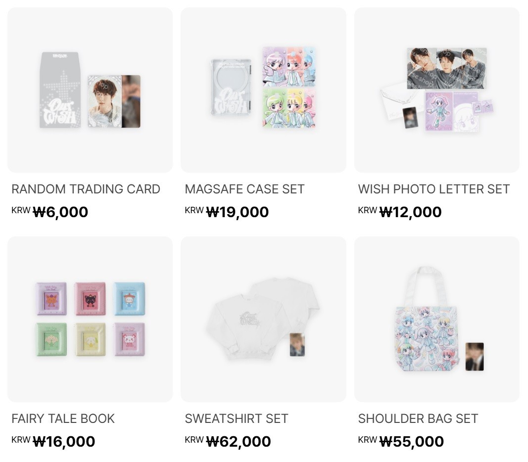 [Pre-Order] NCT WISH 'IN TO THE WISH : Our WISH' ENCORE IN SEOUL OFFICIAL MERCH.
