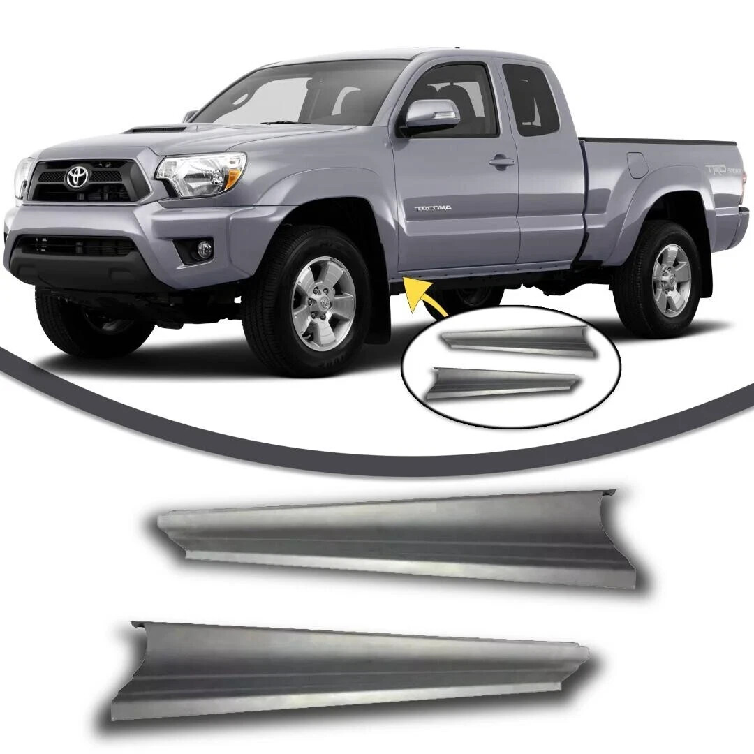 Rocker Panel For 2005-2015 Toyota Tacoma Access Cab New Pair