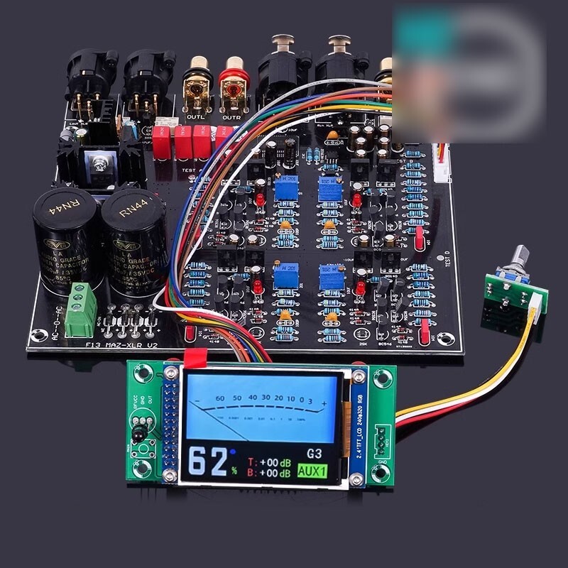 PAP-HD1-XLR Fully Balanced Preamplifier Board RC Replacement for HDAM Circuit