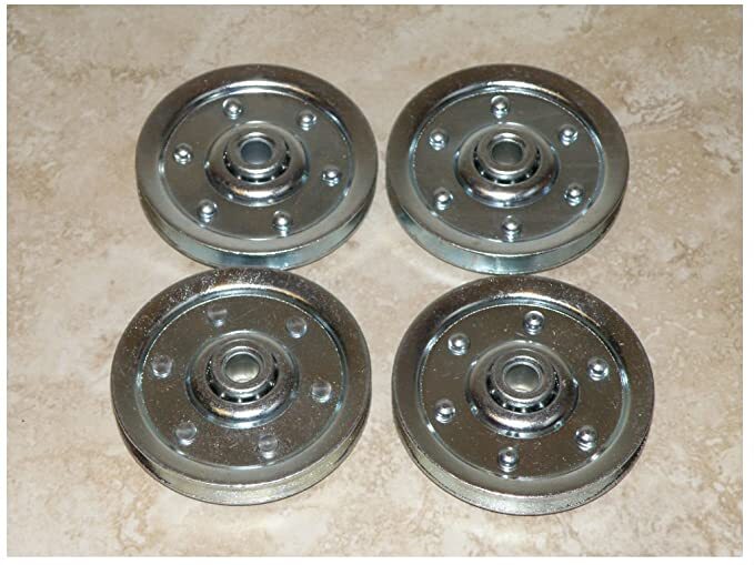 Garage Door 3" Sheave Pulleys (4 pack)