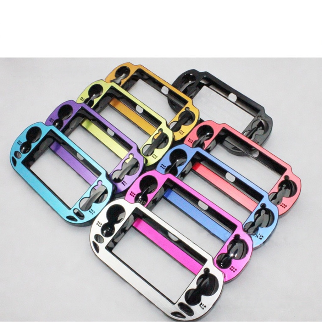 Premium Aluminum Alloy Faceplate Housing Shell for Sony PS Vita 1000 - 9 Colors