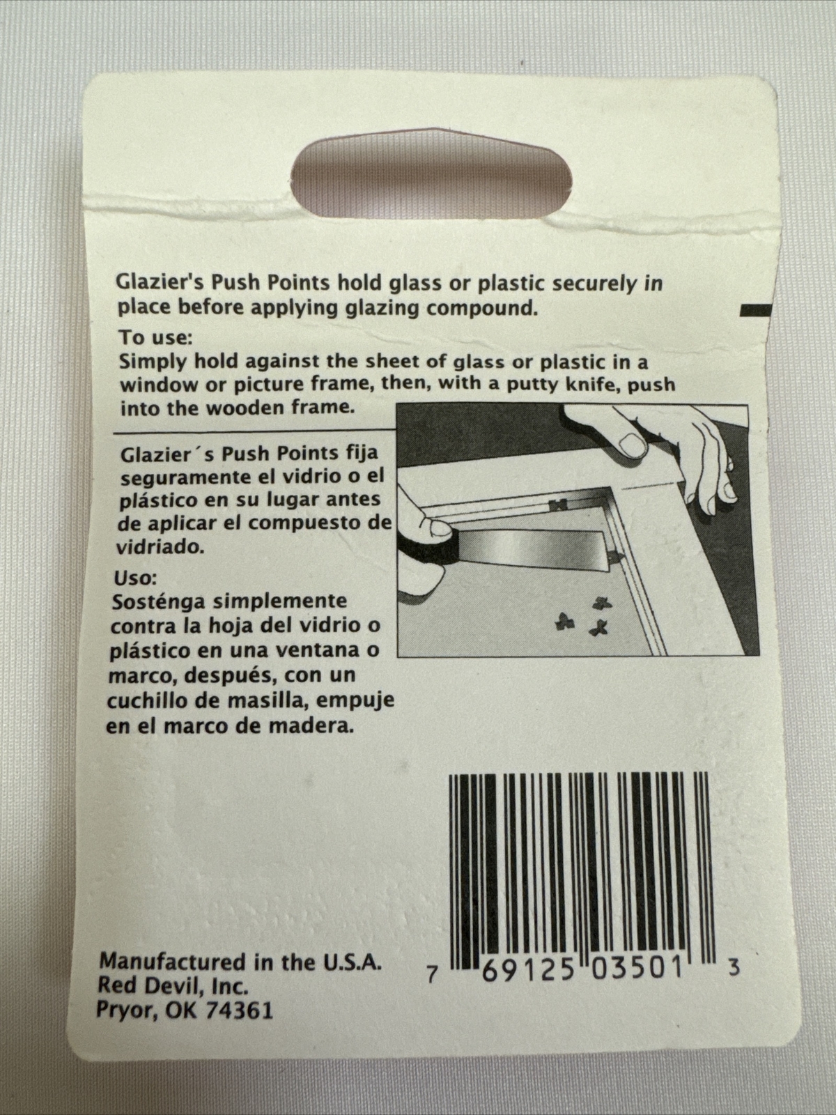 12X Glazier’s Push Points For Fast Easy Glazing
