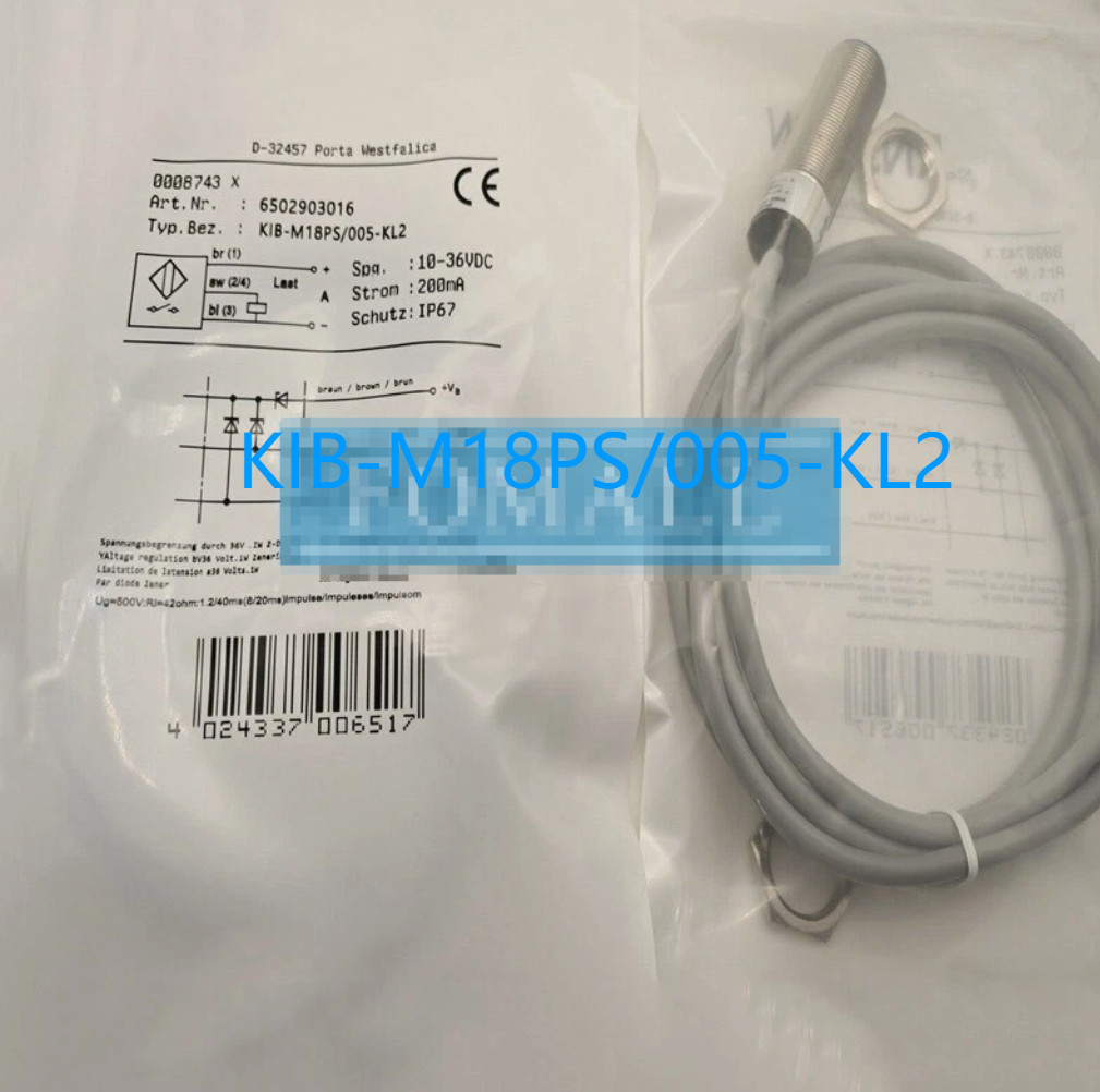 1pc New Proximity Switch Sensor KIB-M18PS/005-KL2 @yay
