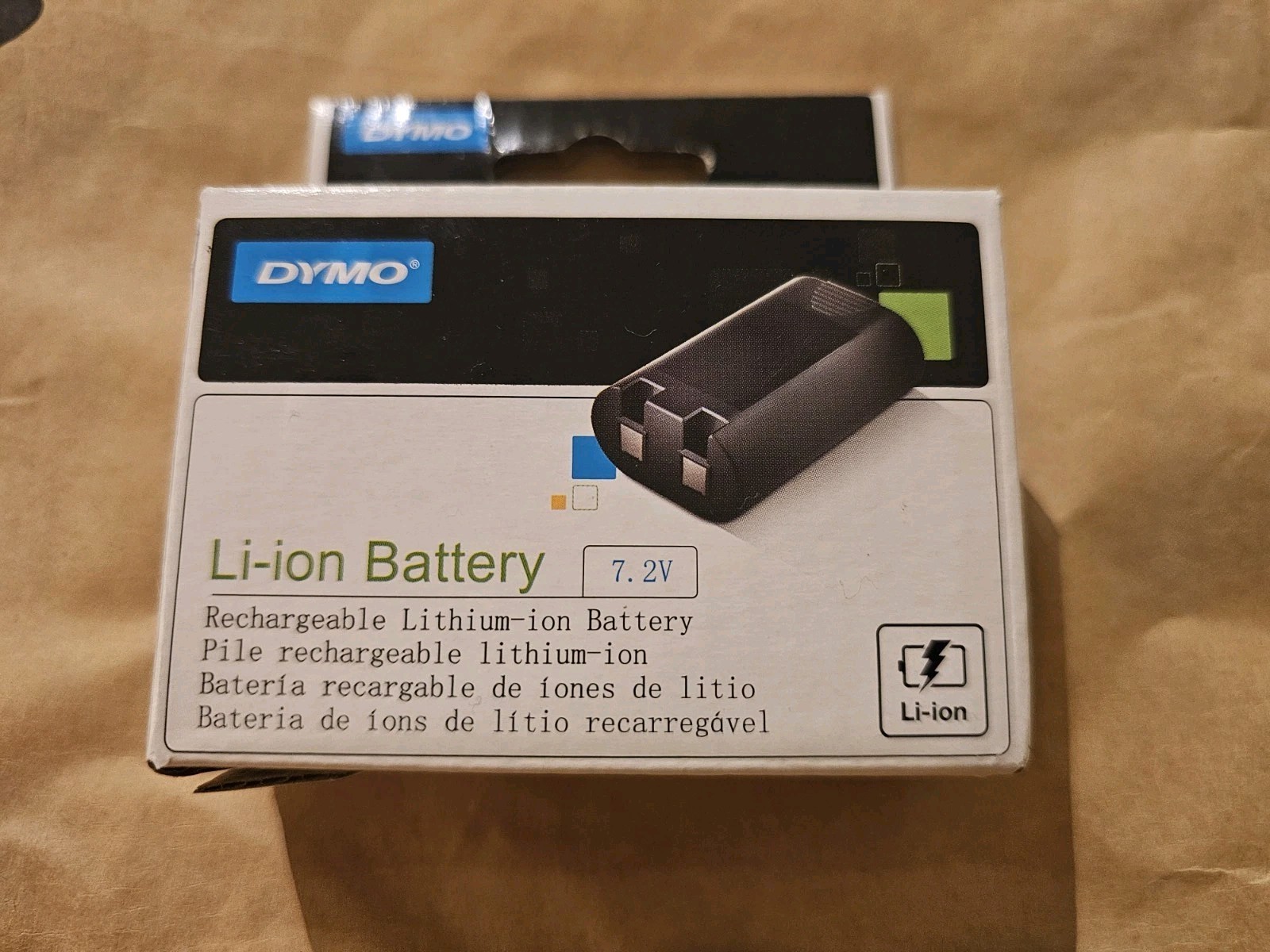 Dymo 1759398 Rechargeable Battery Pack 4200 5200