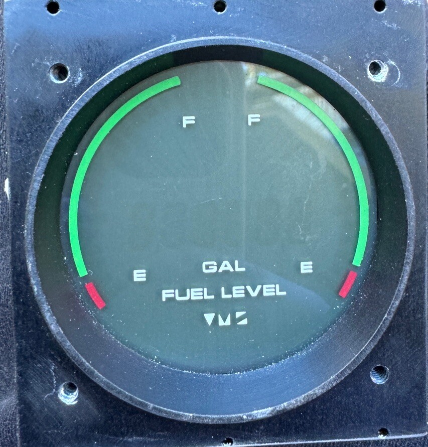 Vision Microsystems Fuel Level System Indicator/Display P/N: 4010028
