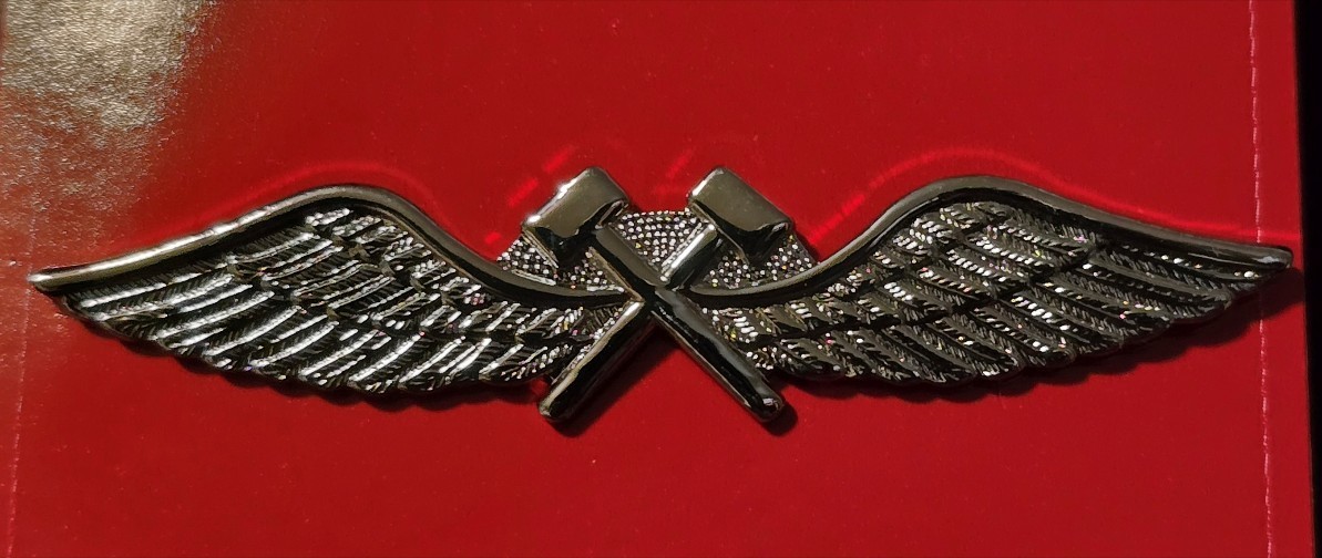 US Navy Aviation Structural Mechanic Rate Hat Pin - Anodized