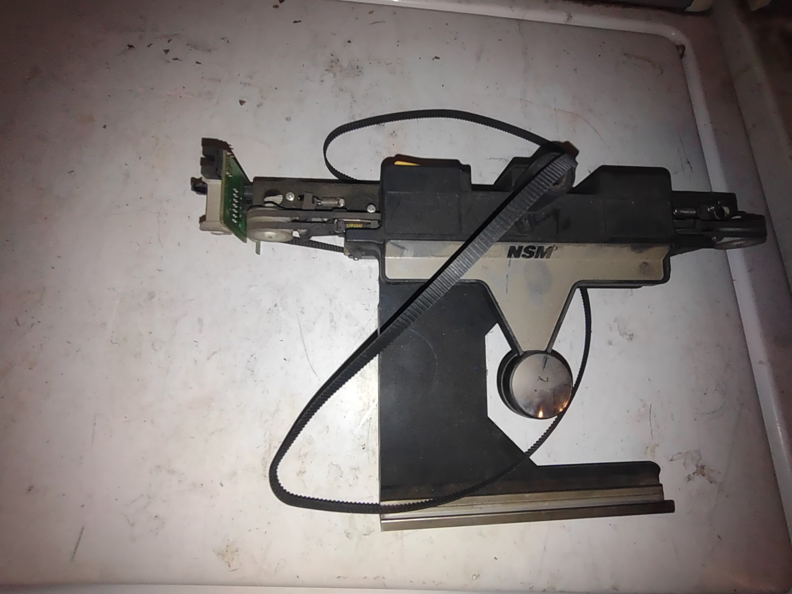 nsm arcade jukebox title page unit disk changer parts #14