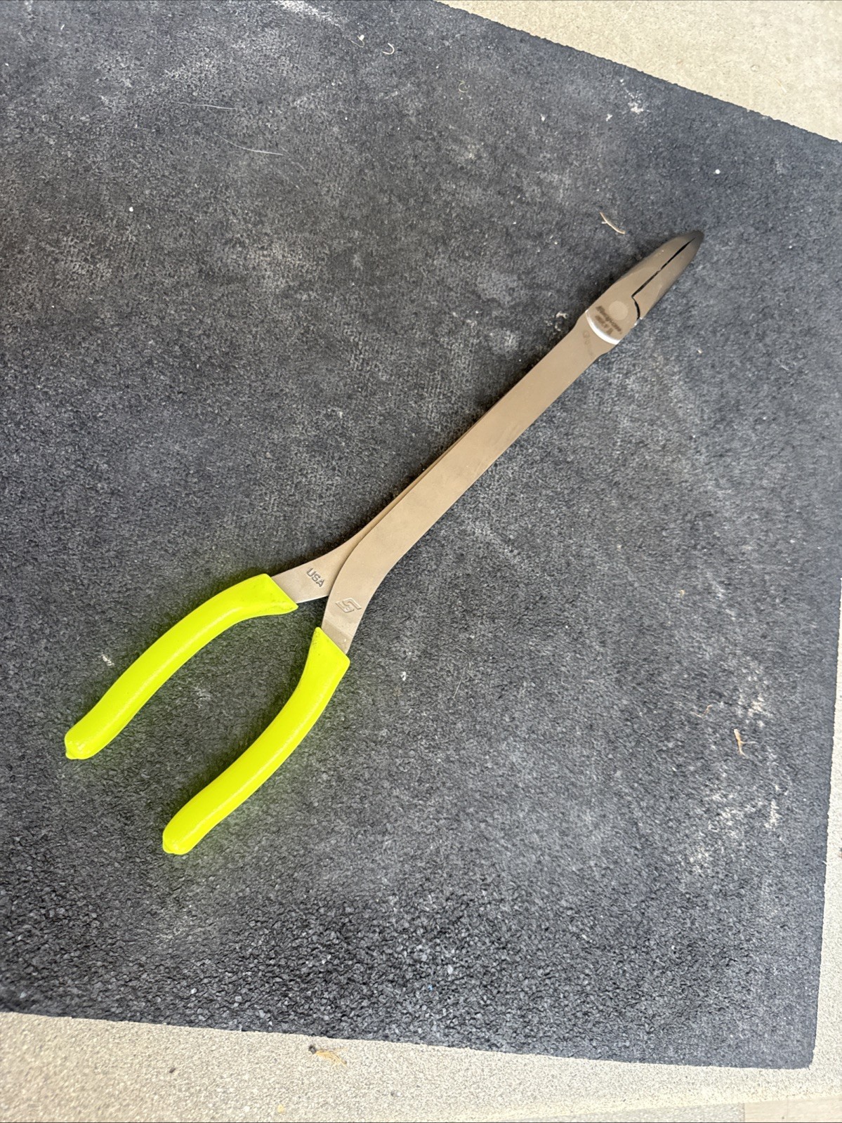 For Snap On 415CFHV - 15" Long Hi-Viz Soft Grip 35° Bent Needle Nose Pliers