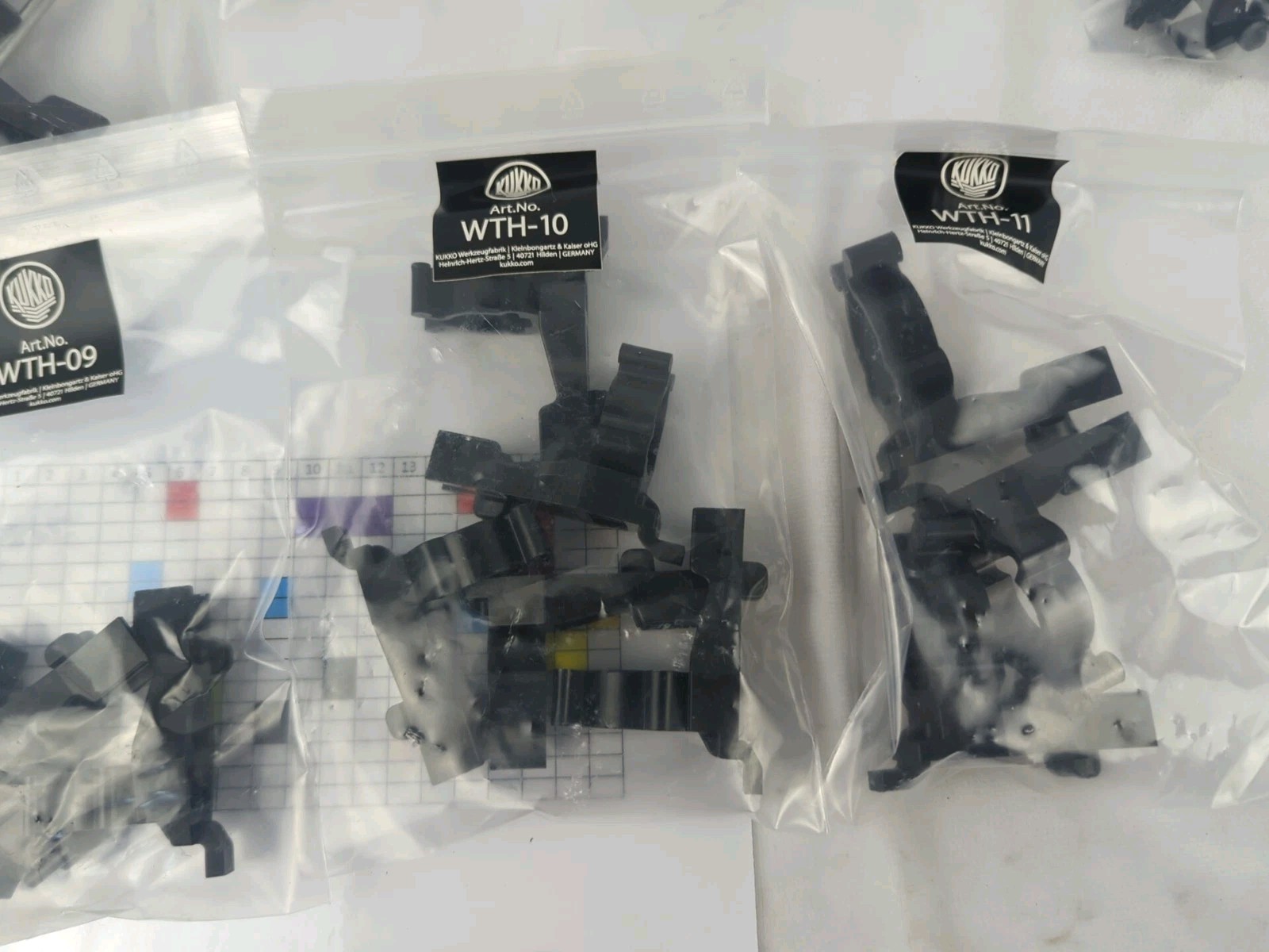 KUKKO Tool Hook Holder / Brackets New Set With Chart